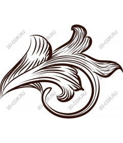  Elegant floral pattern