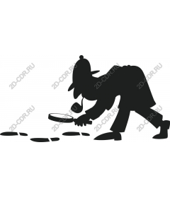 Detective in action