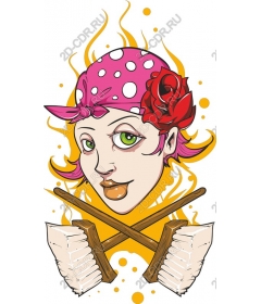  Rockabilly Rose Muse