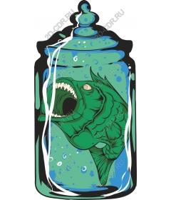  A mysterious fish in a jar