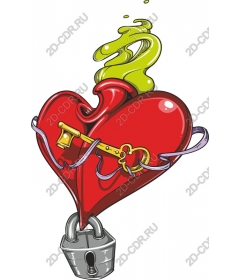  Heart Lock