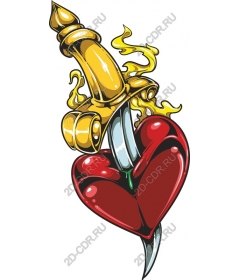  Heart and Dagger