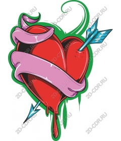  Heart and arrow