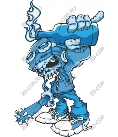  Character Icy Blue Rebel