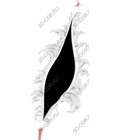  Elegant black feather