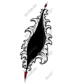  A stylized work of art "Tear"