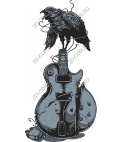 Raven's Riff: unique guitar