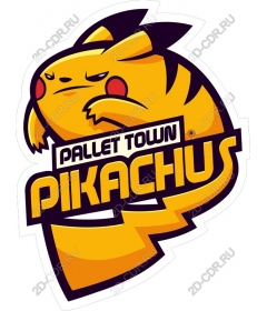 The city of pallets Pikachu