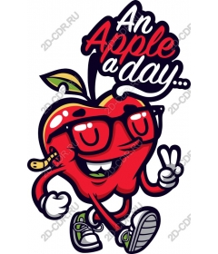  An Apple a day Playful