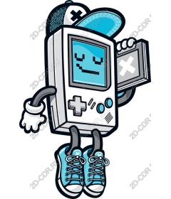  Character retro game console