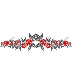  Винтажная цветочная рамка