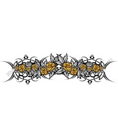 Yellow rose Flower