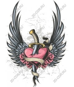  The heart and the Winged Sword