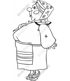 Cheerful grandma