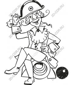  Fancy clown
