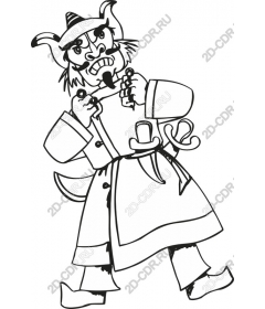  Folklore cartoon character