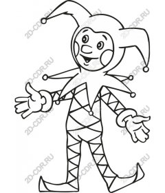  Fancy clown