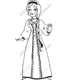  Elegant traditional woman