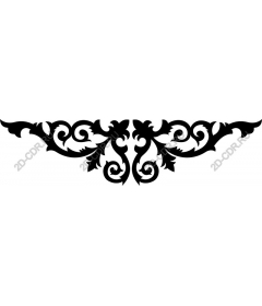 Exquisite decorative flourish