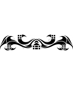  Elegant black and white decorative