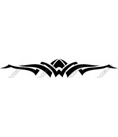  Elegant tribal stroke