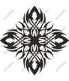  Floral Tribal