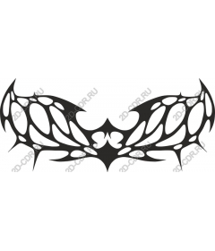 Intricate, inspired by the bat