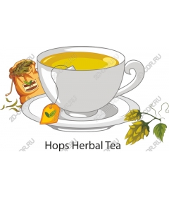  Herbal tea with hops