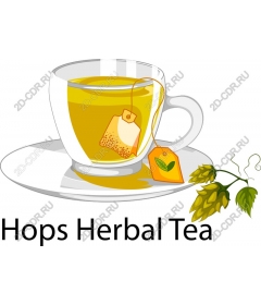  Herbal tea with hops