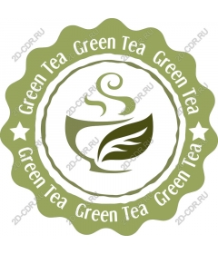  Logo green tea