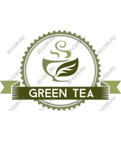 Logo green tea