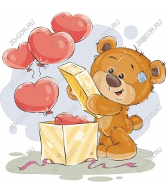 Fun surprise in the form of Teddy bear