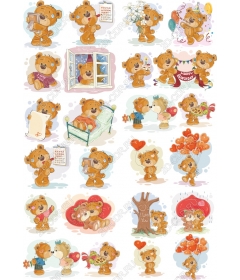 The collection of images "Charming bear" — kit