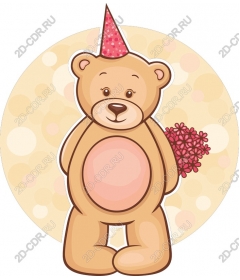 Fun festive bear