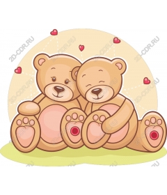  Мягкий плюшевый мишка Love