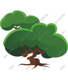  Stylized tree