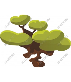  Fancy green tree