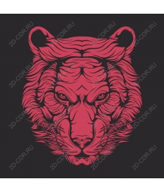  Art realistic tiger