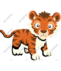  Cute tiger cub