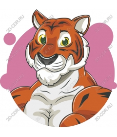  Cartoon tiger