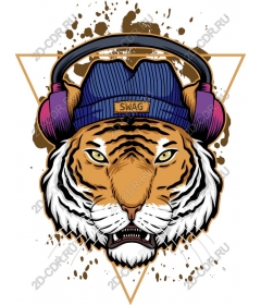  Swag Tiger — наушники и шапка