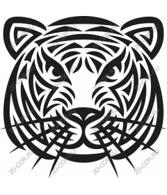  Tribal tiger