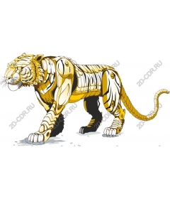  Robotic tiger