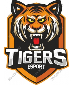 Graphic logo Esport Tigers