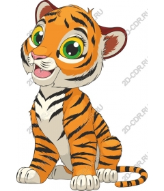  Cute tiger cub
