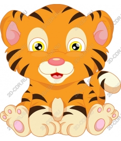  Cute tiger cub