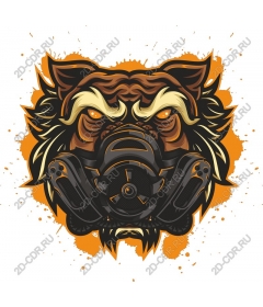  Mask "Fierce tiger"