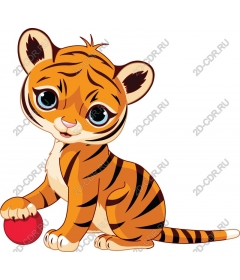Playful cub