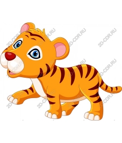  Cartoon Tiger