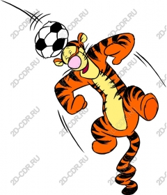  Bright tiger football juggler